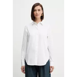 Silvian Heach cămașă din bumbac SEDOG culoarea alb, cu guler clasic, regular, GPA25074CA imagine