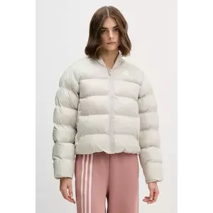 adidas geacă Essentials culoarea bej, de iarna, JX7826 imagine