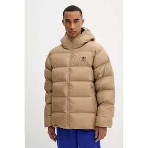 adidas Originals geacă Commercial Puff culoarea bej, de iarna, JX4121 imagine