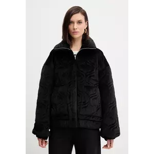 Charo Ruiz Ibiza geacă culoarea negru, de tranzitie, oversize, 257310 imagine