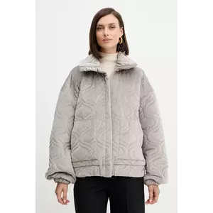 Charo Ruiz Ibiza geacă culoarea gri, de tranzitie, oversize, 257310 imagine