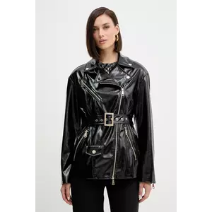 Simona Corsellini geacă culoarea negru, de tranzitie, A25CPGB00201 imagine