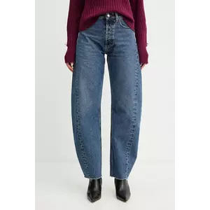Simona Corsellini jeans high waist, A25CPPAT0101 imagine
