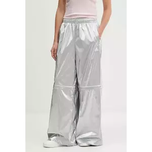 adidas Originals pantaloni de trening Ovzd Trackpants culoarea argintiu, uni, KE9785 imagine
