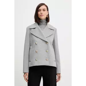 Marella palton de lână culoarea gri, 2523086031200 imagine