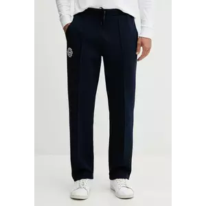 Lacoste pantaloni de trening culoarea bleumarin, uni, XH8982 imagine