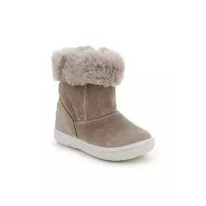 Primigi cizme de iarnă pentru copii din piele întoarsă culoarea maro, PSN 88520 imagine