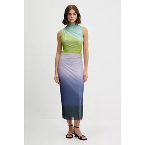 Desigual rochie LOLA culoarea violet, maxi, mulata, 25WWVK18 imagine