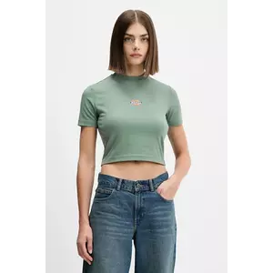 Dickies tricou din bumbac culoarea verde, DK0A4XPO imagine