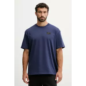 Under Armour tricou culoarea bleumarin, uni, 6005668 imagine