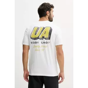 Under Armour tricou culoarea alb, cu imprimeu, 6004178 imagine