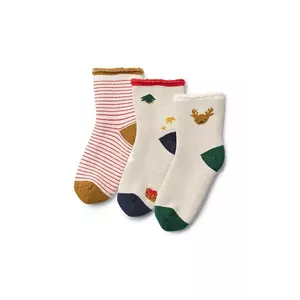 Liewood șosete copii Eloy Baby Socks 3-Pack culoarea bej, LW20015 imagine
