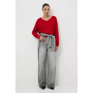 Medicine pulover culoarea rosu imagine