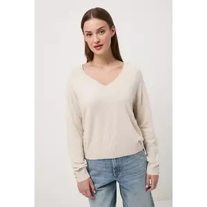 Medicine pulover culoarea bej imagine