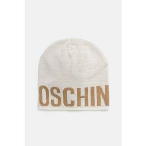 Moschino căciulă de lână culoarea bej, din țesătură unia, M2997 65165 imagine