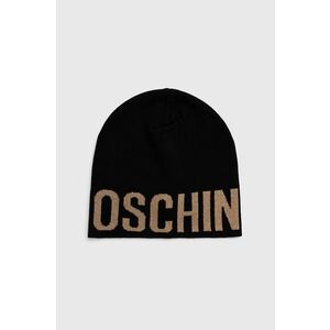 Moschino căciulă de lână culoarea bej, din țesătură unia, M2997 65165 imagine