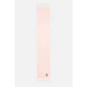 Moschino esarfa de lana culoarea roz, neted, M5783 50124 imagine
