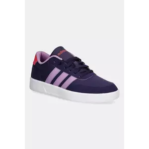 adidas sneakers pentru copii BREAKNET 3.0 culoarea violet, JQ3042 imagine