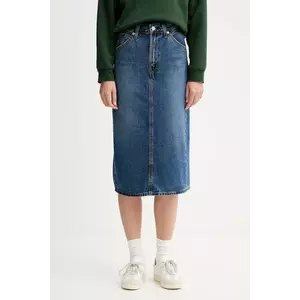 Levi's fustă jeans midi, drept, 001VH imagine