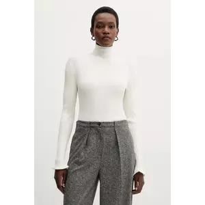 Marella pulover culoarea bej, light, cu guler, 2523366092200 imagine