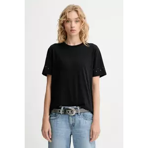 PS Paul Smith tricou din bumbac culoarea negru, W2R-232V-TP5443 imagine