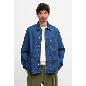 Lacoste cămașă din denim culoarea bleumarin, cu guler clasic, regular, CH9222 imagine