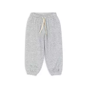 Konges Sløjd pantaloni copii LOU SWEAT PANTS OCS culoarea gri, uni, KS103867 imagine