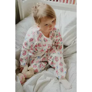 Konges Sløjd compleu GIO BOW SET GOTS culoarea bej, KS103817 imagine