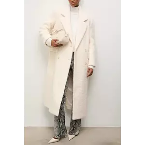 Answear.LAB palton de lana culoarea bej imagine