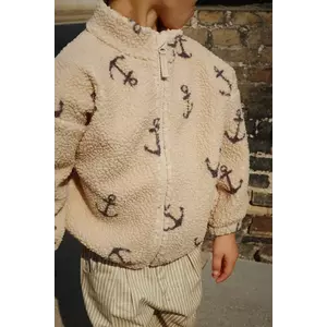 Konges Sløjd geacă JODY TEDDY JACKET GRS culoarea bej, KS103479 imagine