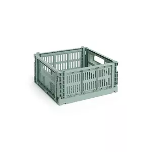 HAY cutie de depozitare Colour Crate M /14 x 26, 5 x 34, 5 cm culoarea verde imagine