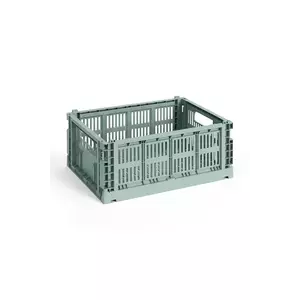 HAY cutie de depozitare Colour Crate M / 14 x 26, 5 x 34, 5 cm culoarea verde imagine