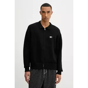 Tommy Jeans cardigan din bumbac culoarea negru, DM0DM22106 imagine