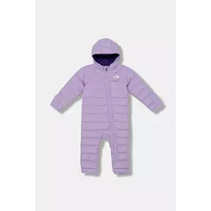 The North Face combinezon bebe BABY PERRITO ONE PIECE culoarea violet, NF0A8DH0QZI1 imagine