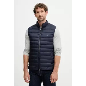 Hackett London vestă culoarea bleumarin, de tranziție, HM4000044 imagine