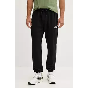 The North Face pantaloni de trening Simple Dome culoarea negru, cu imprimeu, NF0A8C41JK31 imagine