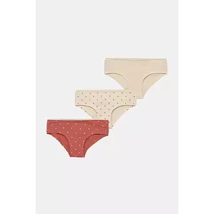 United Colors of Benetton chiloți copii 3-pack culoarea bej, 37CY0S02R imagine