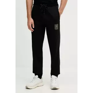 Aeronautica Militare pantaloni de trening culoarea negru, cu imprimeu, PF1004UF00667 imagine