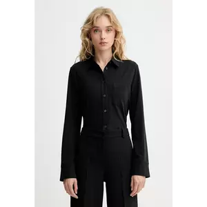 Marc O'Polo camasa culoarea albastru marin, cu guler clasic, regular, 508200152201 imagine