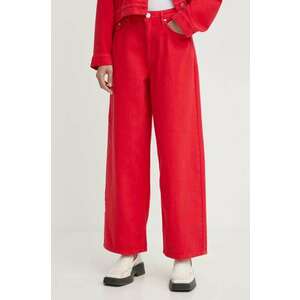 2NDDAY jeansi 2ND Foss TT - Canvas Denim femei high waist, 2244762955 imagine