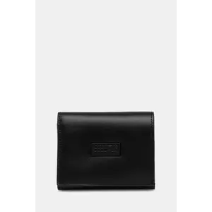 MM6 Maison Margiela portofel de piele culoarea negru, SA6UI0030.P8622.T8013 imagine