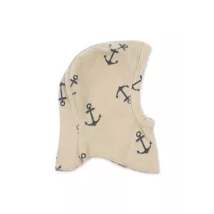 Konges Sløjd mască TAVI FLEECE BALACLAVA GRS culoarea bej, KS103540 imagine