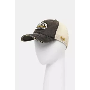 Von Dutch șapcă culoarea bej, VD.1.CB.MAC imagine