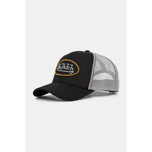 Von Dutch șapcă culoarea gri, VD.0.CAS1.CLA6 imagine