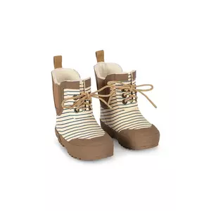 Konges Sløjd cizme copii THERMO BOOTS PRINT culoarea bej, KS103543 imagine