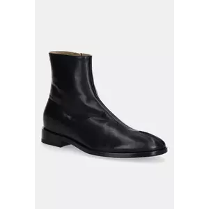 MM6 Maison Margiela pantofi inalti de piele culoarea negru, SH1WU0011.P5000.T8013 imagine