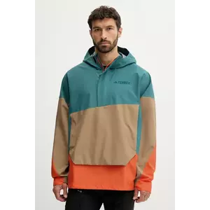 adidas TERREX jachetă de exterior Xploric 2.5L Anorak culoarea verde, JL9753 imagine