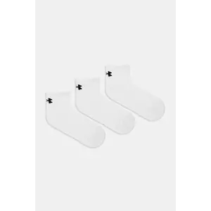 Under Armour șosete 3-pack culoarea alb, 1386372 imagine