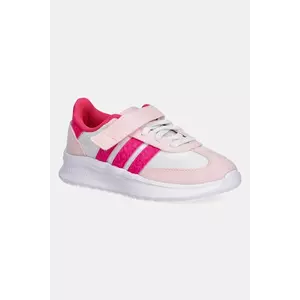 adidas sneakers pentru copii RUN 70s 2.0 culoarea roz, JS3672 imagine