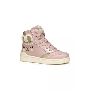 Geox sneakers pentru copii WASHIBA culoarea roz, J56HXE.0BCKN imagine